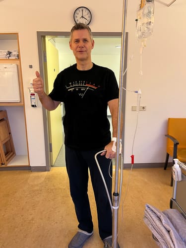 Customer photo review of Vu Meter T-Shirt