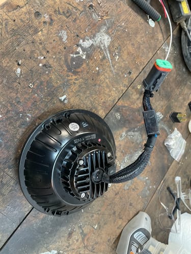 Customer photo review of Pair of High Four Adapter With H4 Plugs