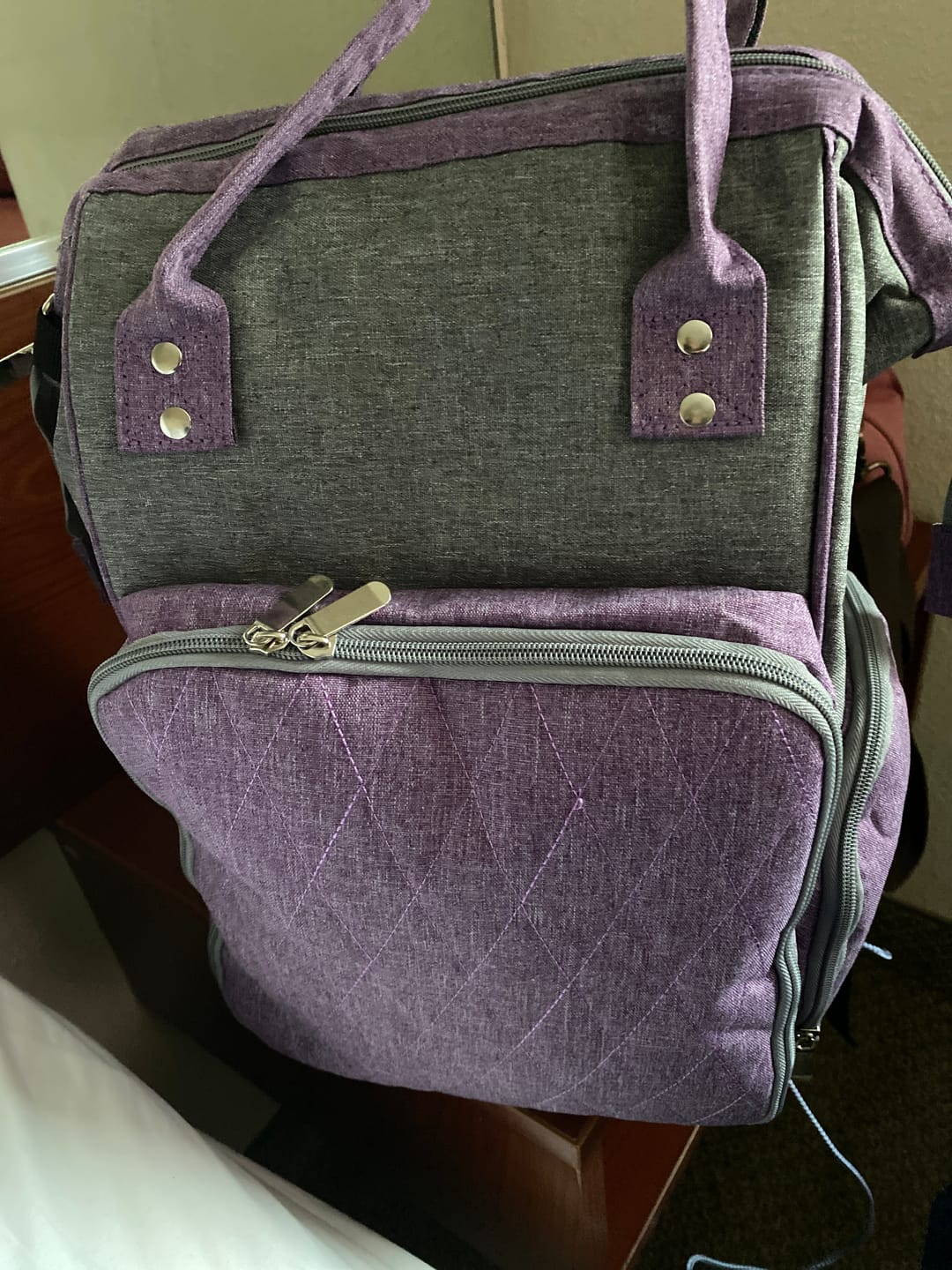 Customer photo review of Oxford Serenity Luxe Bag