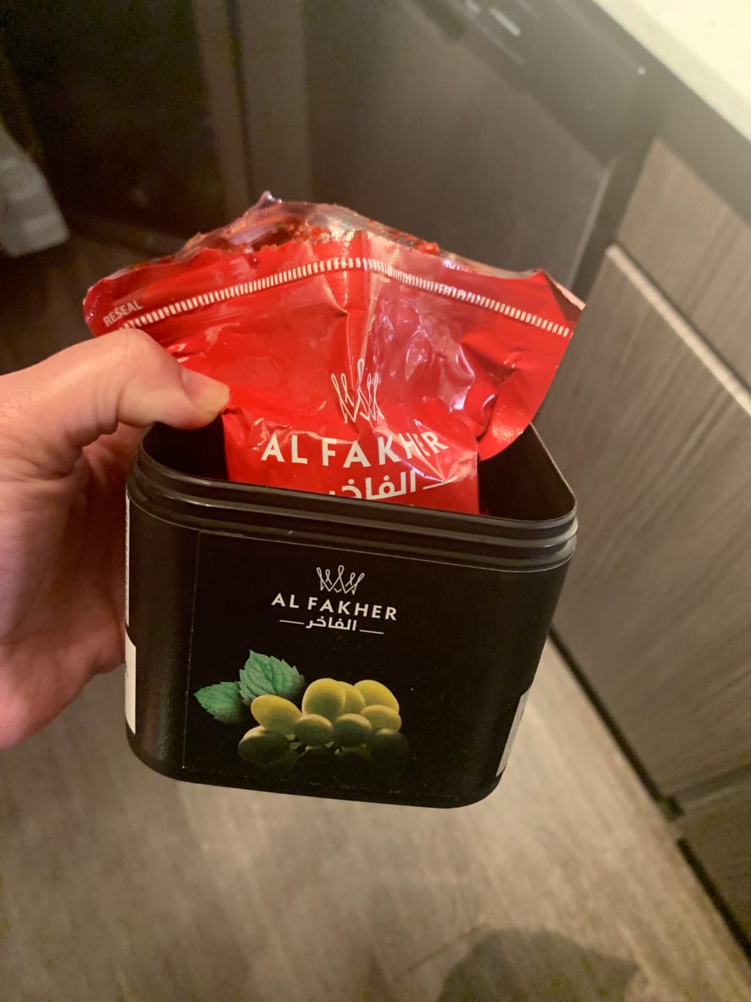 Customer photo review of Al Fakher Shisha 250g