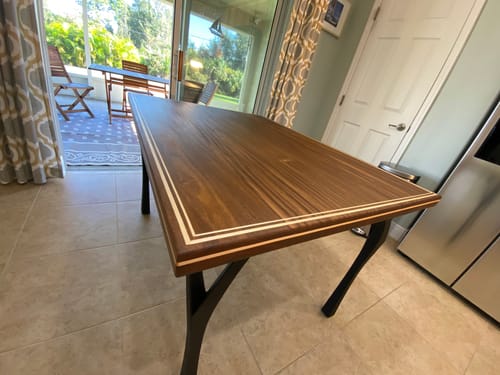 Customer photo review of Metal Table Legs - 508 Faras 28H