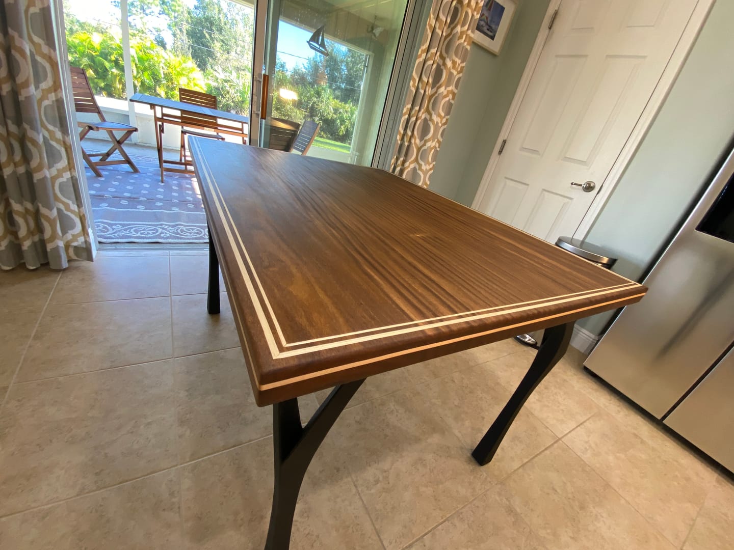 Customer photo review of Metal Table Legs - 508 Faras 28H