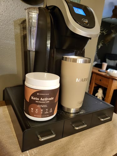 Customer photo review of Keto Activate Dark Chocolate Truffle