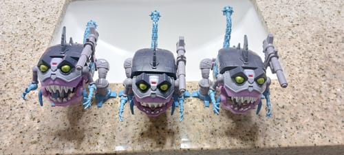 Customer photo review of 4th party SM-01 SM01 Oversized Sharkticon Team (Not SS86 Gnaw) 3 in 1 sets 15cm / 6"