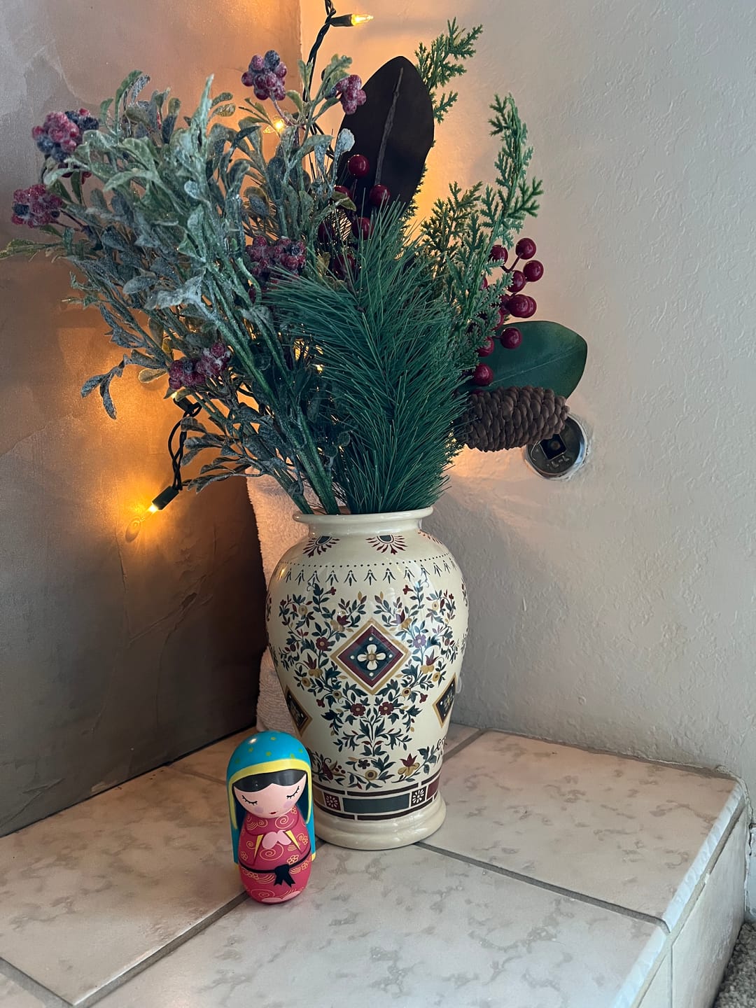 Customer photo review of Our Lady of Guadalupe Shining Light Doll