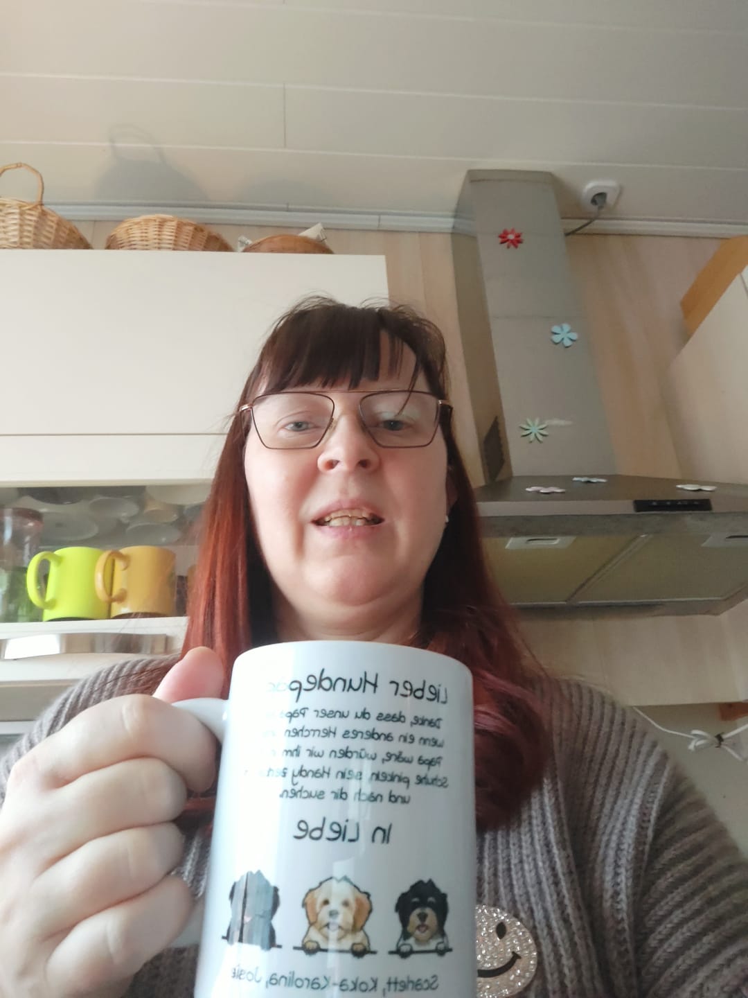 Customer photo review of Lieber Hundepapa - Individuelle Tasse