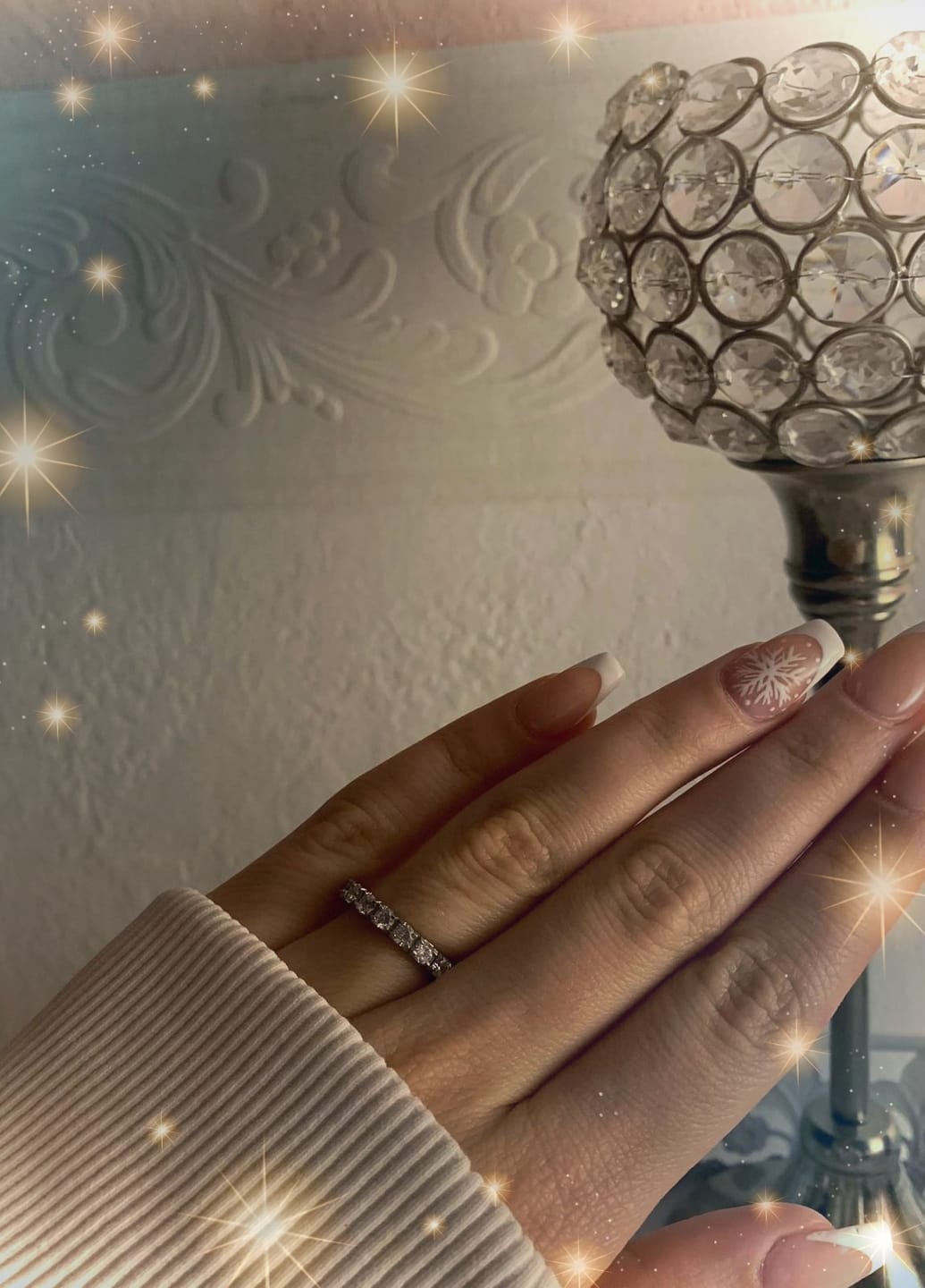 Customer photo review of Estella Ring | 18K vergoldet