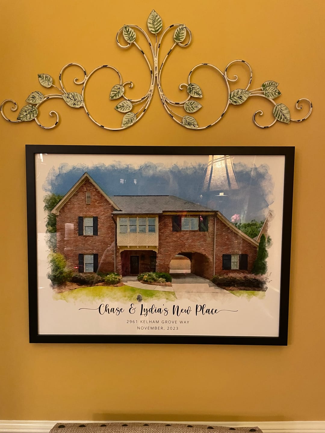 Customer photo review of Custom House Portrait