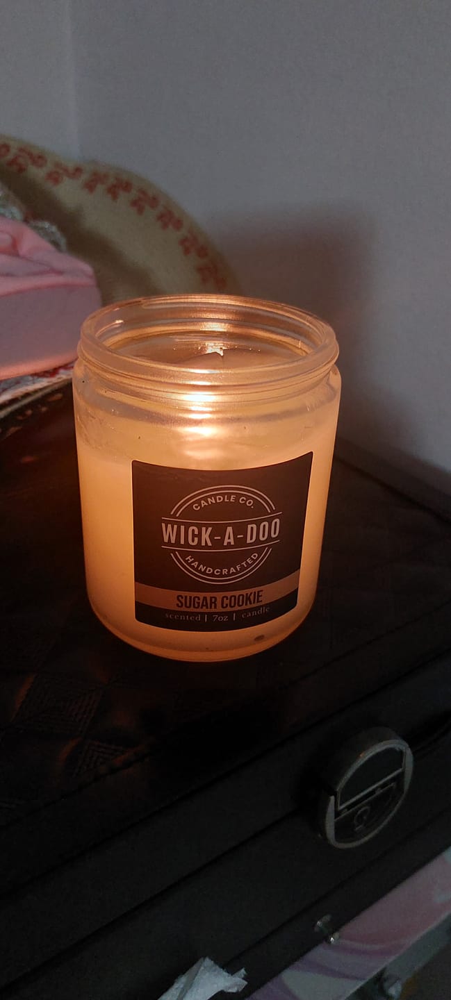 Customer photo review of Sugar Cookie 7ozo