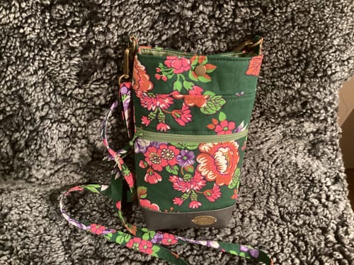 Customer photo review of Wanderlust Phone Bag Pattern
