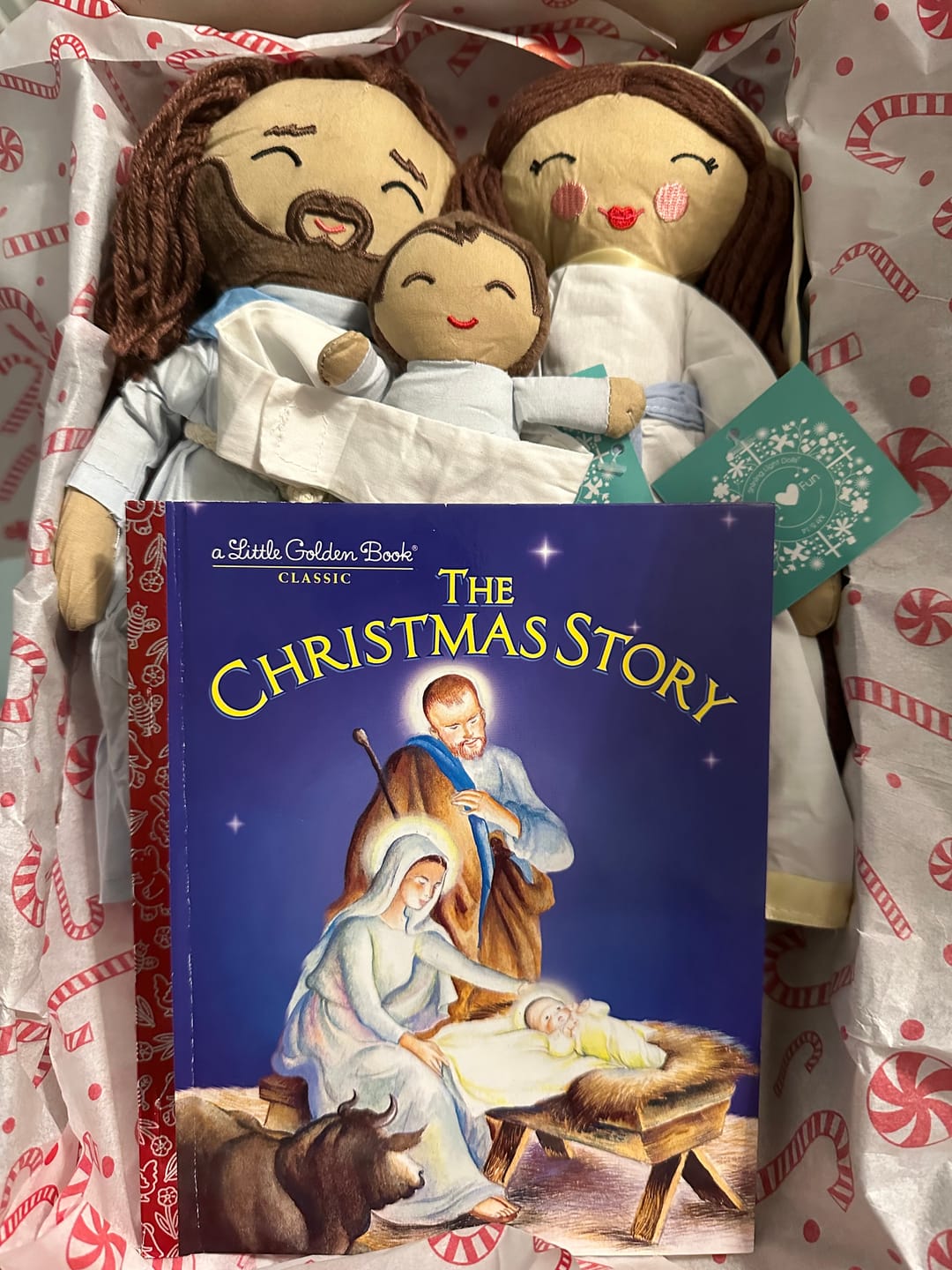 Customer photo review of Jesus Rag Doll