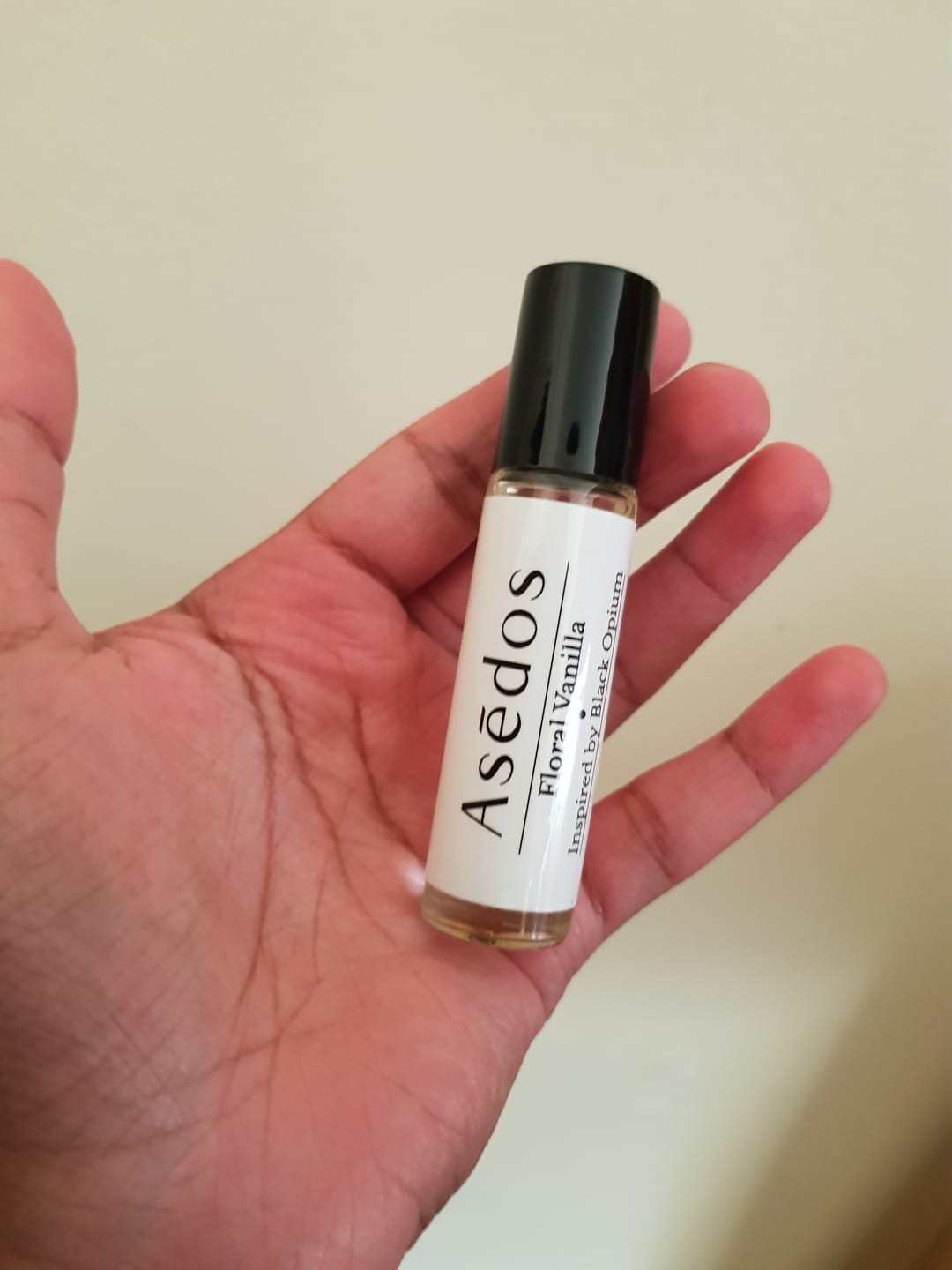 Customer photo review of FLORAL VANILLA PERFUME OIL