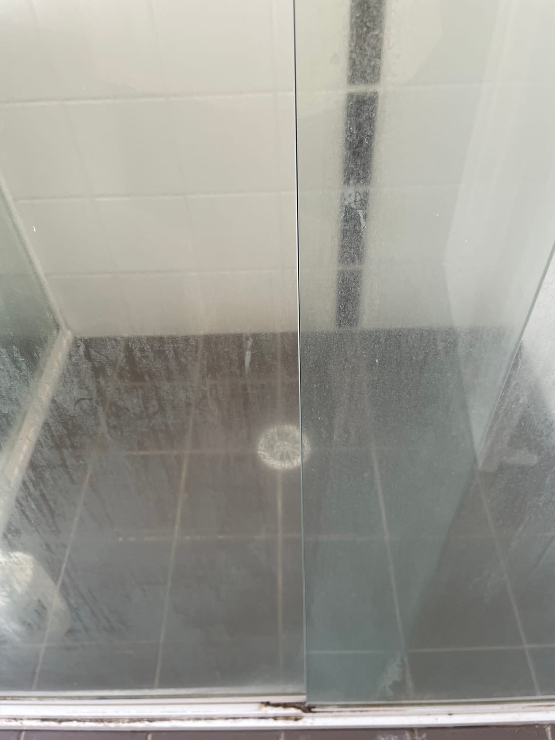 Customer photo review of GLASSGUARD® Glass Restoration Stain Remover Diamond Edition