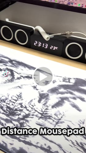 Customer video review of Distance | Mousepad