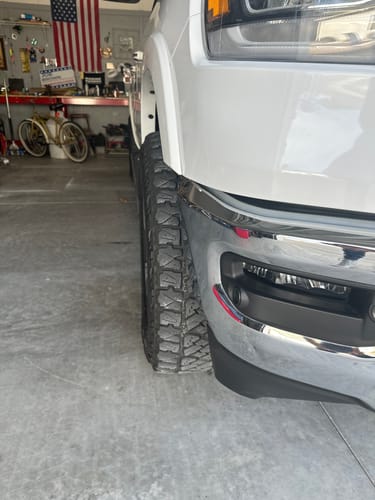 Customer photo review of Wheel Spacers 6X5.5 Hubcentric 1.5 inch for 2019-2023 RAM 1500 Real Forged