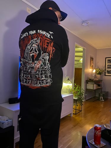 Customer photo review of Sound System - Hoodie