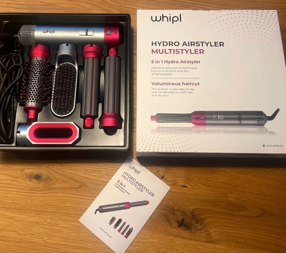Customer photo review of Whipl™ AirStyler + Gratis eBook