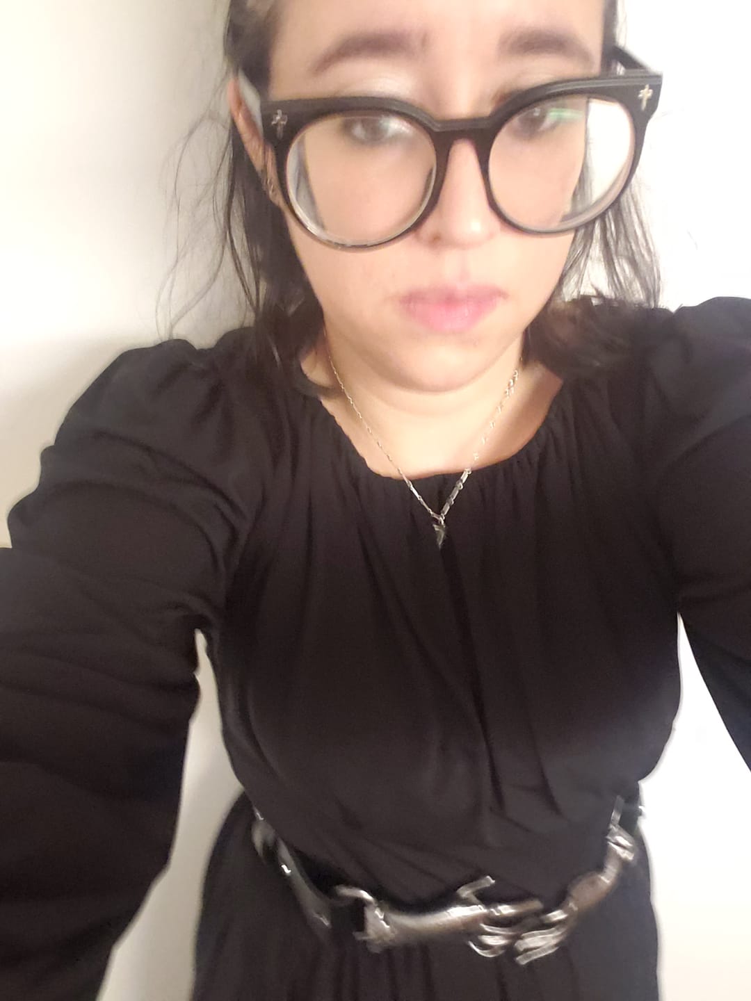Customer photo review of Victorian Hands Belt in Gunmetal
