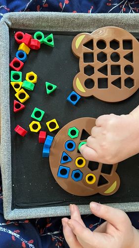 Customer photo review of Kletshuts™ MatchingToy - Form Matchende Spil