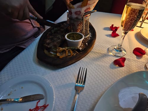 Customer photo review of Menú Aniversario