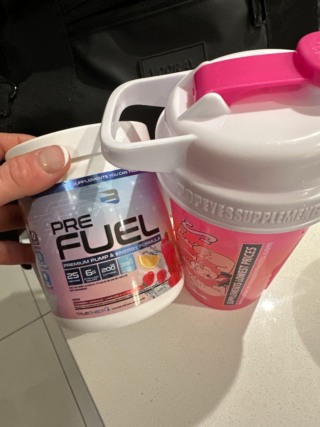 Customer photo review of Pre Fuel