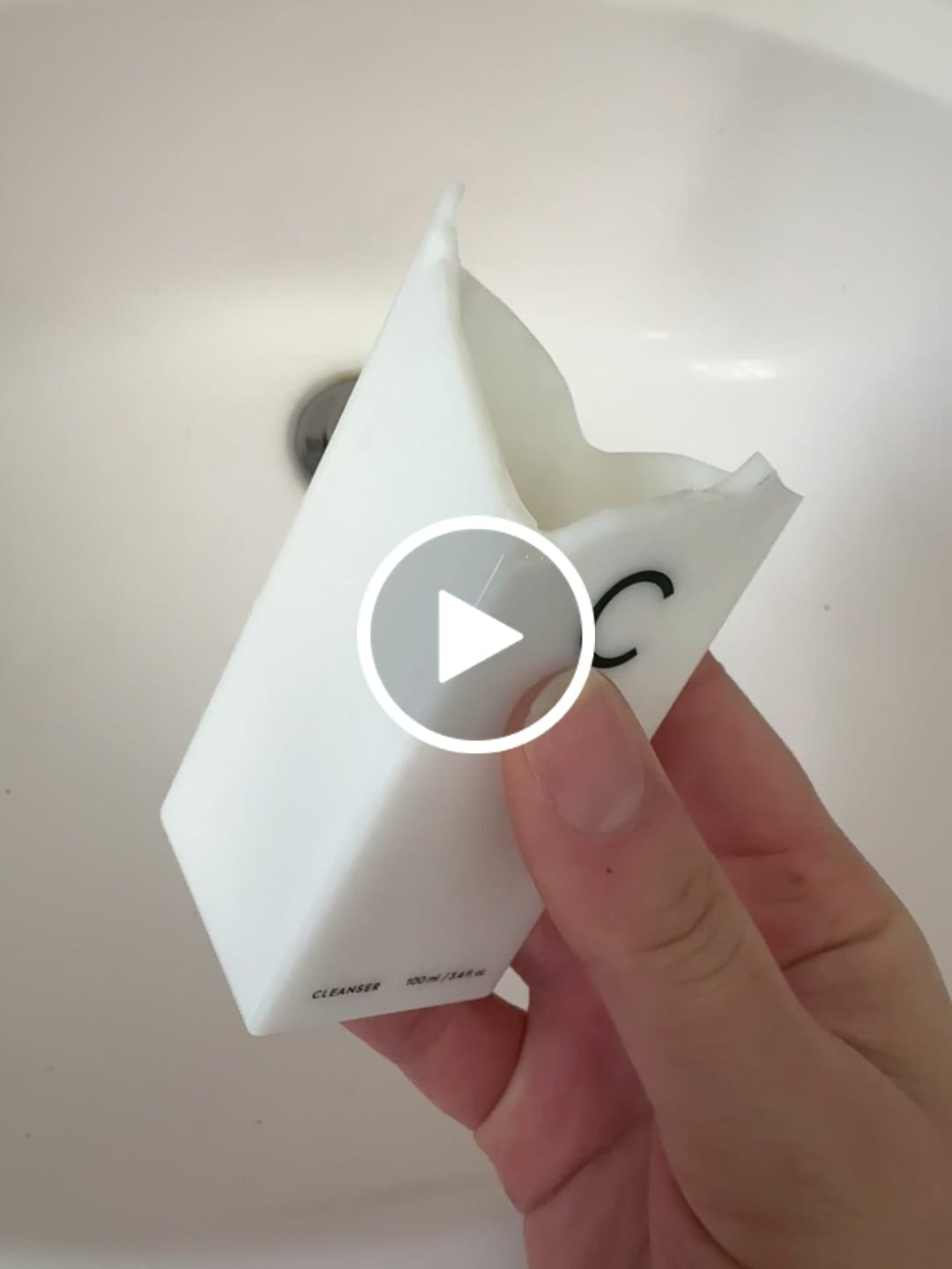 Customer video review of C Cleanser