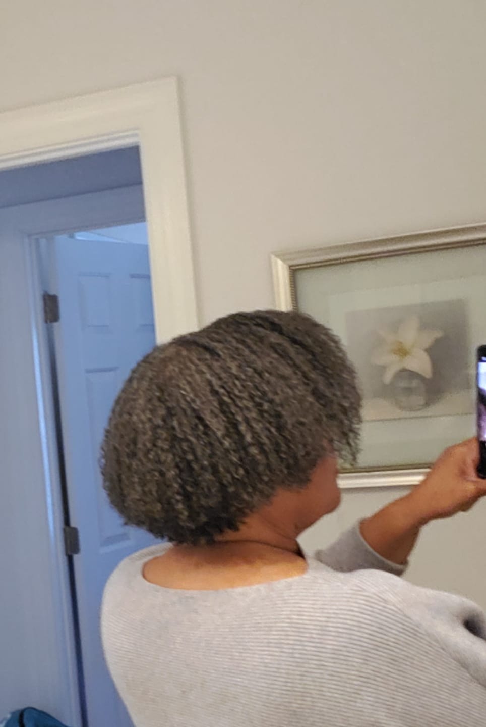 Customer photo review of Leave In Lotion - Anti Frizz - Luscious Lotus