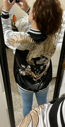 Customer photo review of Phoenix Sukajan Souvenir Jacket