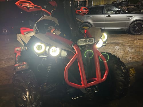Customer photo review of LED 2 Light for Can Am