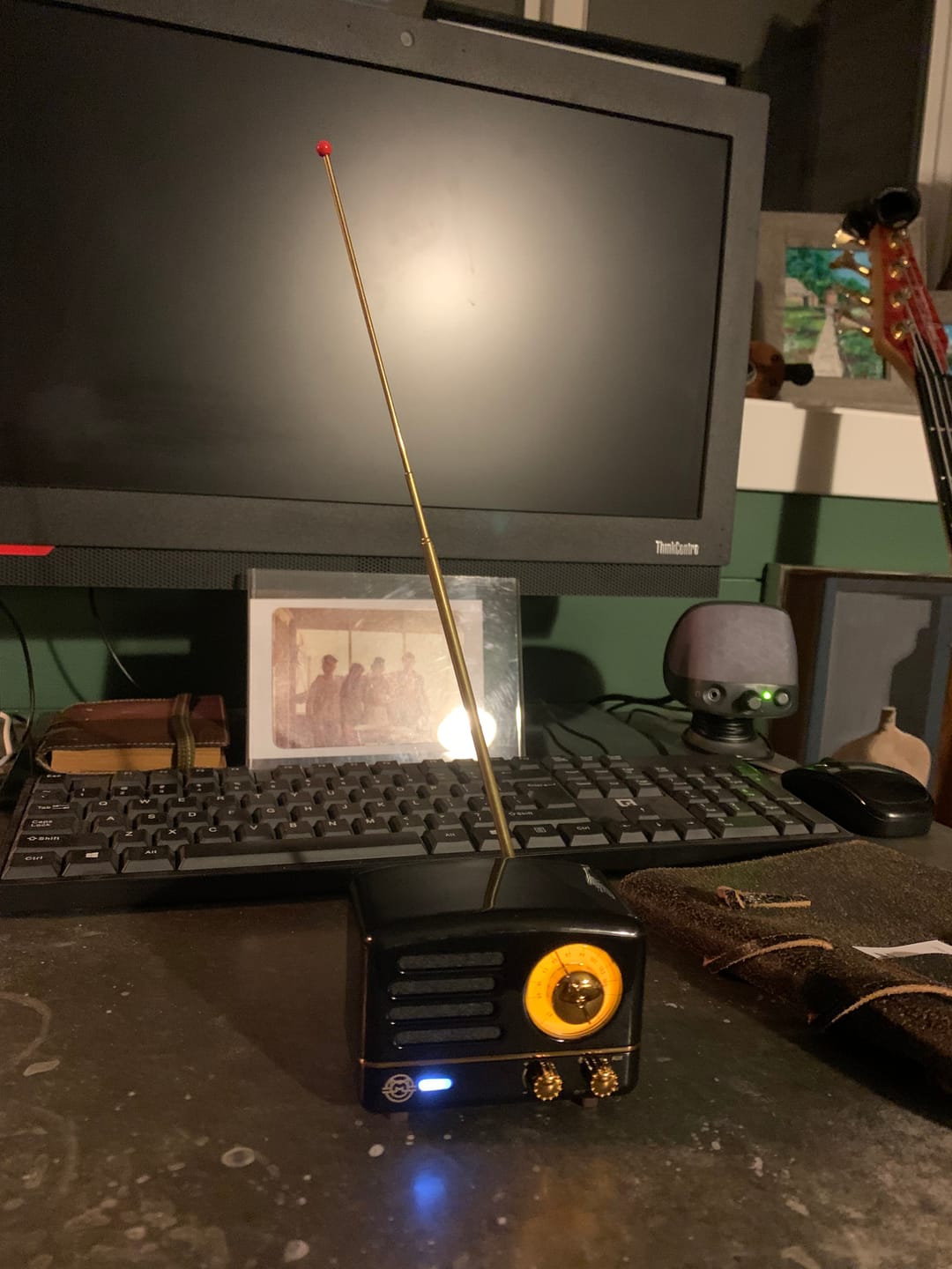 Customer photo review of MUZEN OTR Metal Wireless Portable FM Radio Bluetooth Speaker