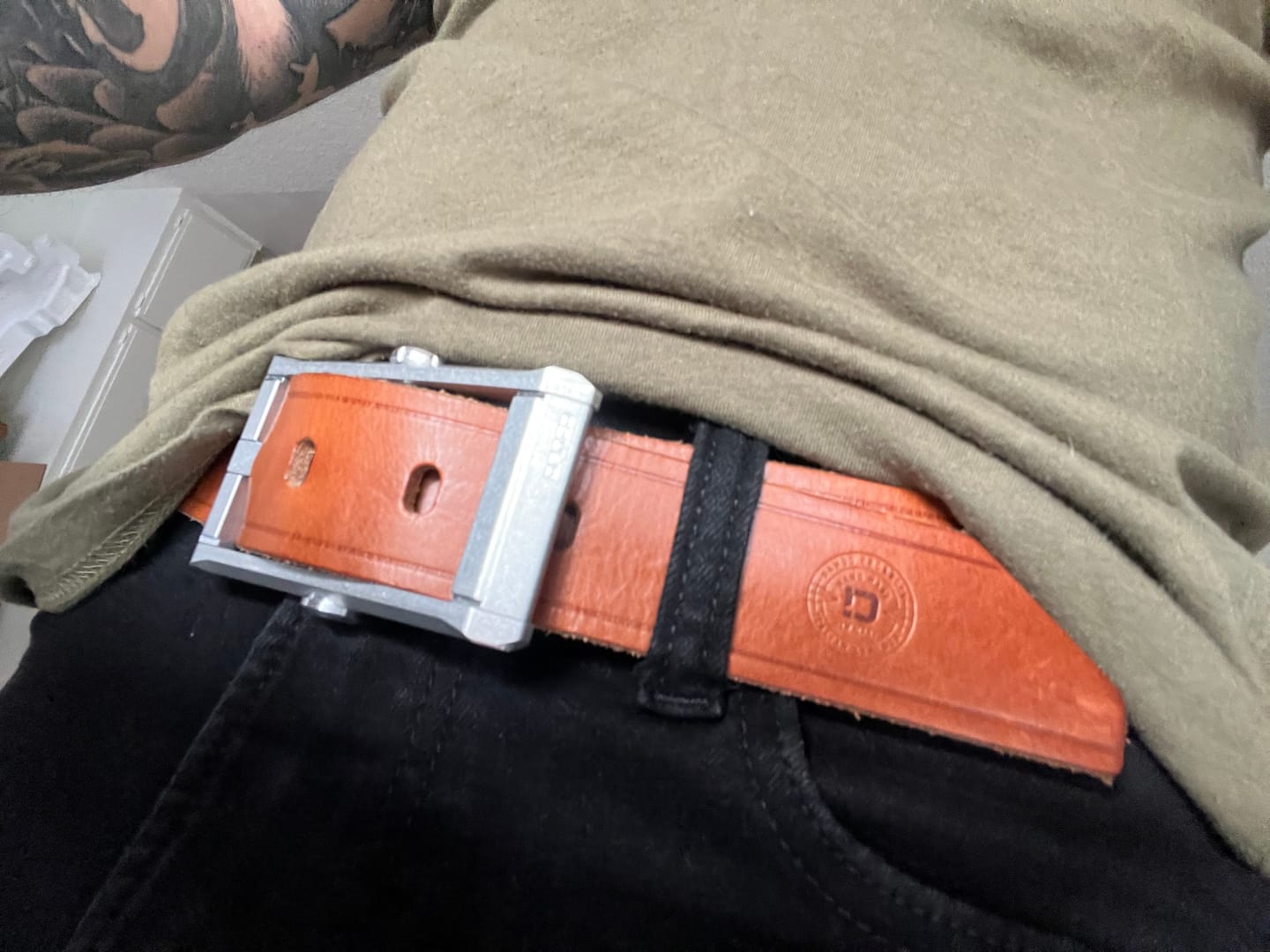 Customer photo review of DANGO BELT & FOB BUNDLE