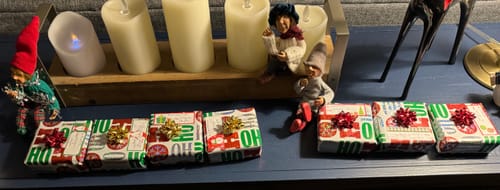 Customer photo review of [ALMOST SOLD OUT] To My Beautiful Granddaughter - Interlocked Hearts Necklace Gift Set - SS117