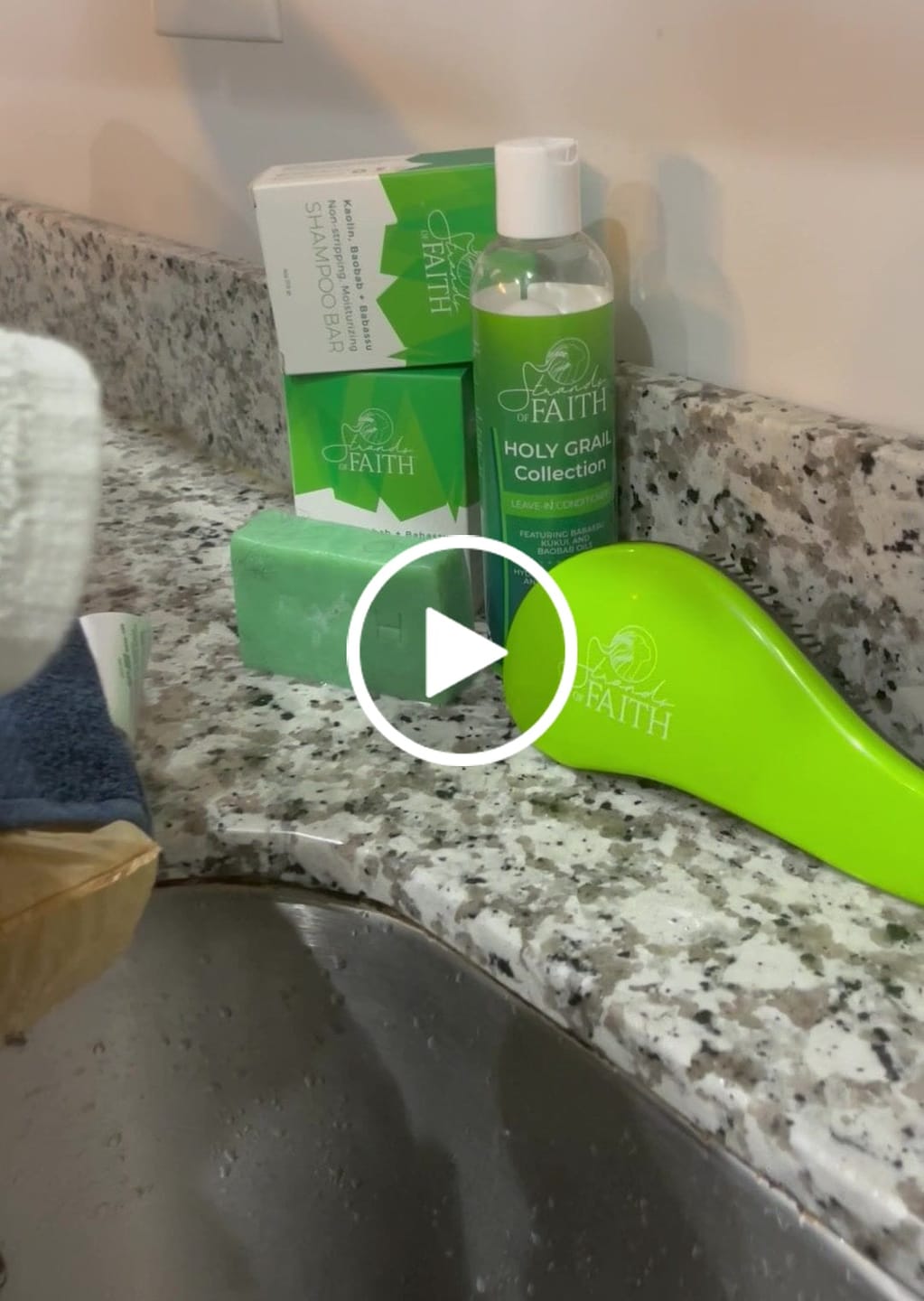 Customer video review of Non-Stripping Shampoo Bar