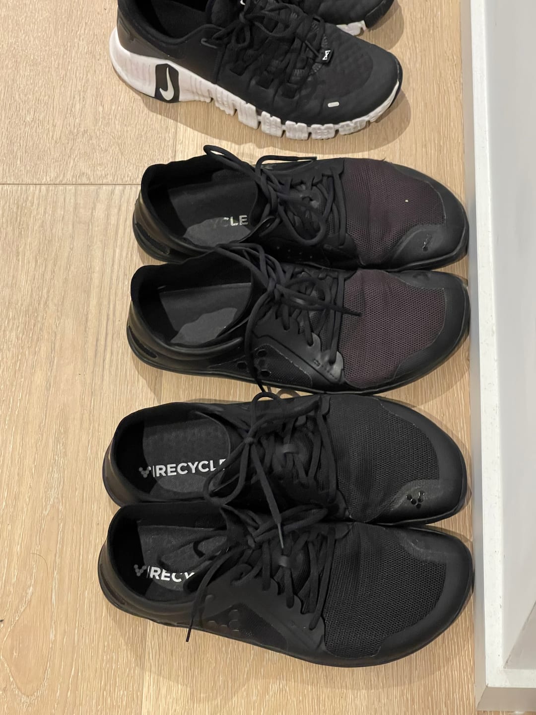 Customer photo review of Vivobarefoot Primus Lite III Mens Obsidian