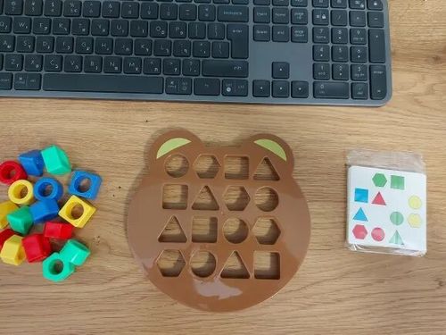 Customer photo review of Kletshuts™ MatchingToy - Form Matchende Spil