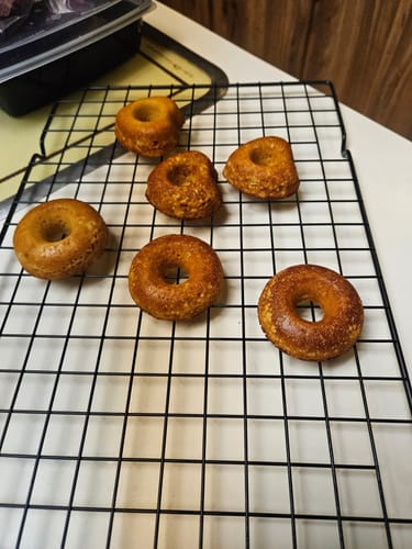 Customer photo review of Buttermilk Protein Pancake & Waffle Mix