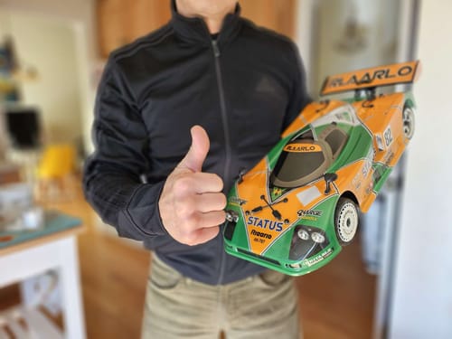 Customer photo review of 1/10 Metal Version Brushless RTR On-Road Cars, Supercar,AK-787
