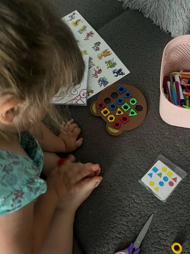 Customer photo review of Kletshuts™ MatchingToy - Form Matchende Spil