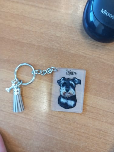 Customer photo review of Μπρελόκ με το Δικό σας Κατοικίδιο