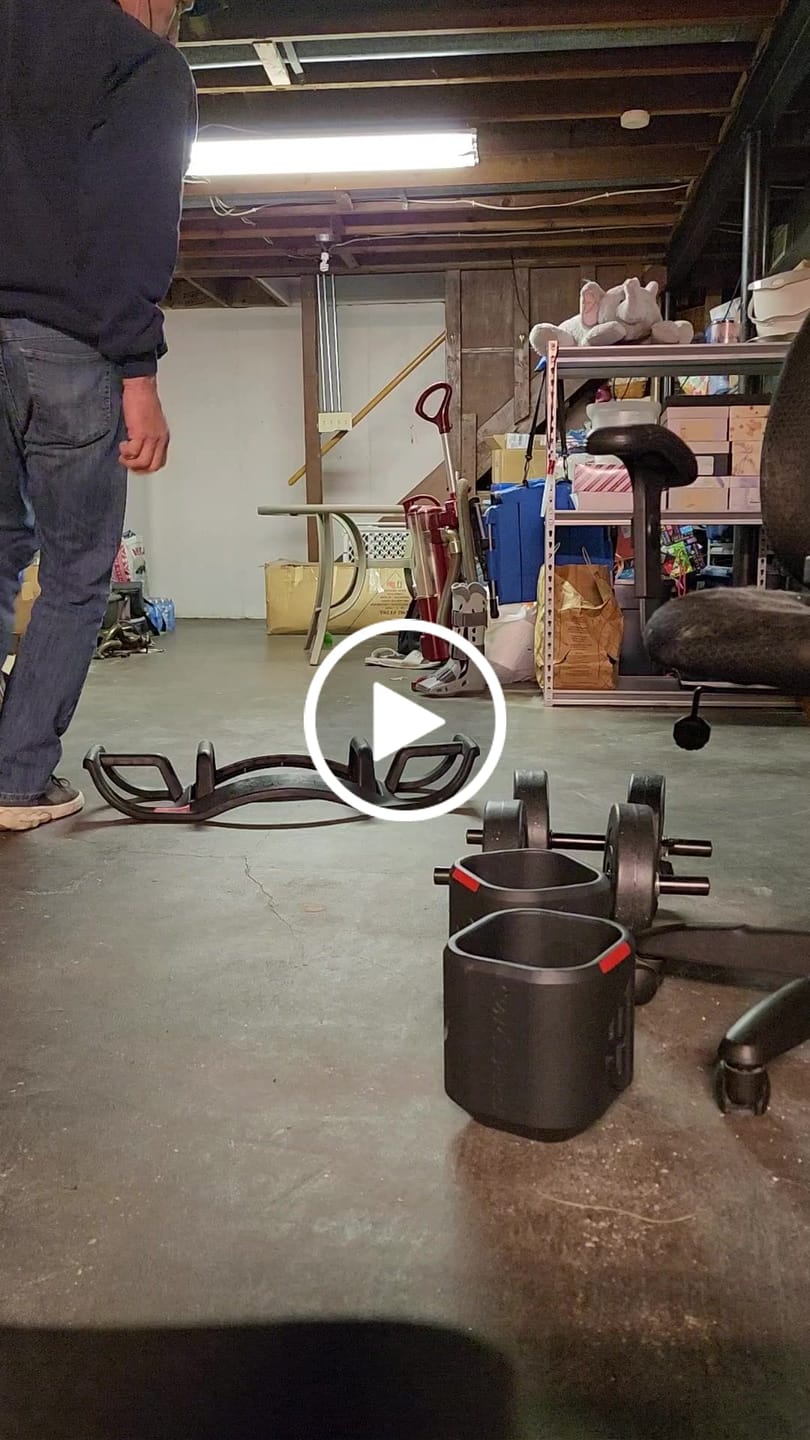 Customer video review of BOSU® Helm (Push Up Bar)