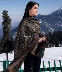 Customer photo review of Pashtush Mens Fine Soft Ethnic Stole Mutli Blue