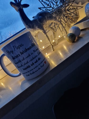Customer photo review of Papa Tasse - Geschenk für werdende Väter - personalisierbar