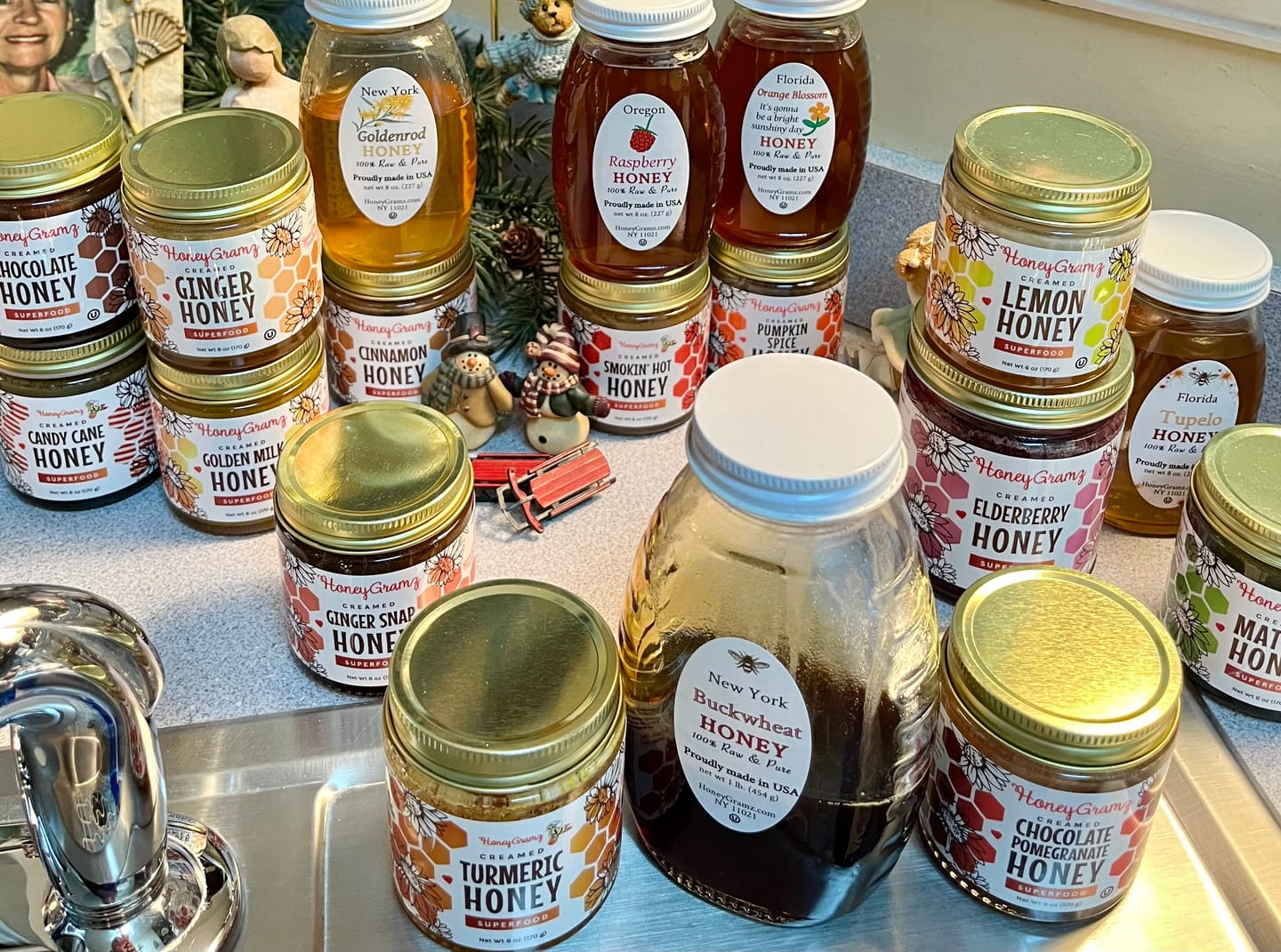 Customer photo review of Buckwheat Honey