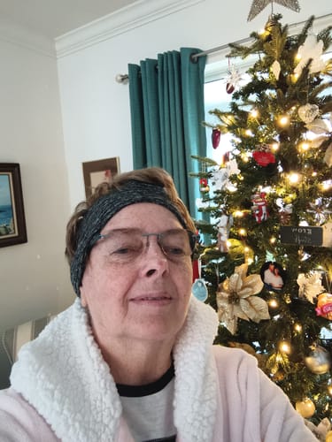 Customer photo review of CozyBand Wireless Sleep Headphones