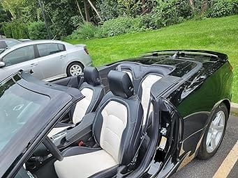 Customer photo review of 6th Gen Camaro Convertible Premium Custom Leather Seat Covers