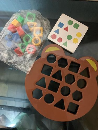 Customer photo review of Kletshuts™ MatchingToy - Form Matchende Spil