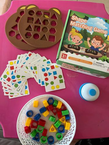 Customer photo review of Kletshuts™ MatchingToy - Form Matchende Spil