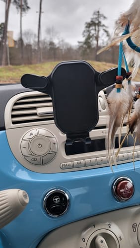 Customer photo review of Neuer Handyhalter mit Haken