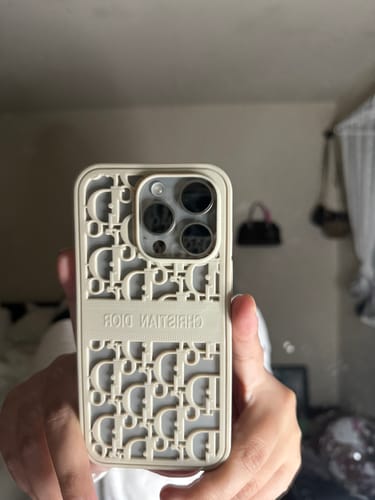 Customer photo review of Off white dyor iPhone Case