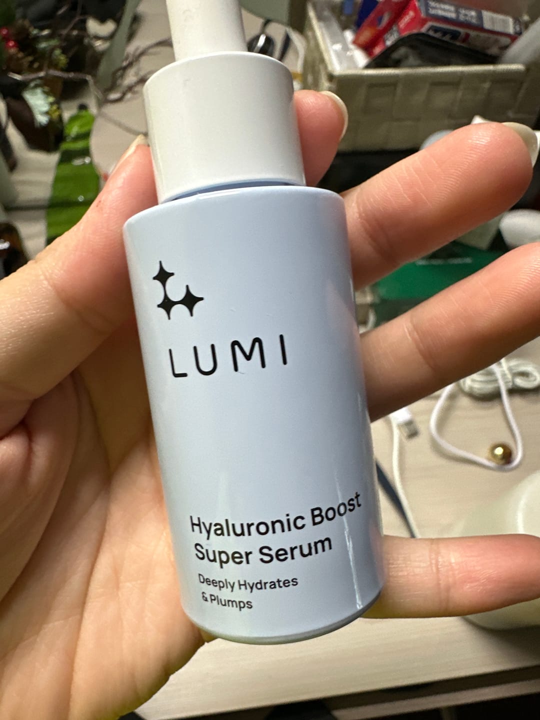 Customer photo review of Hyaluronic Boost Super Serum